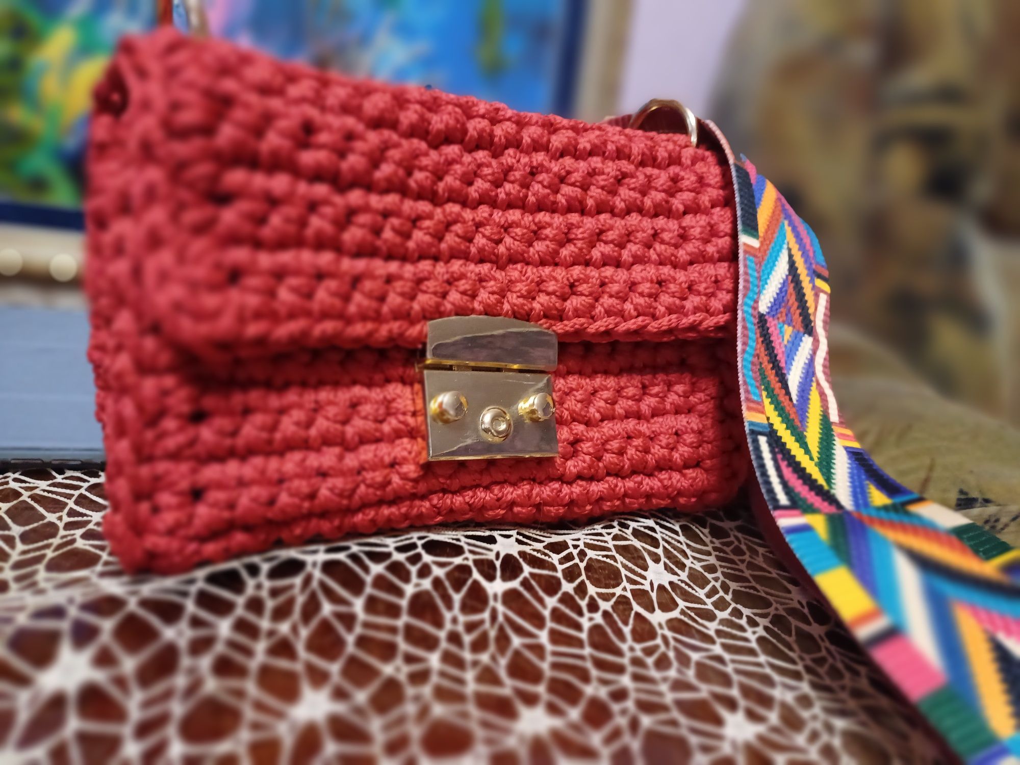 Сумочка клатч hand made ручная работа