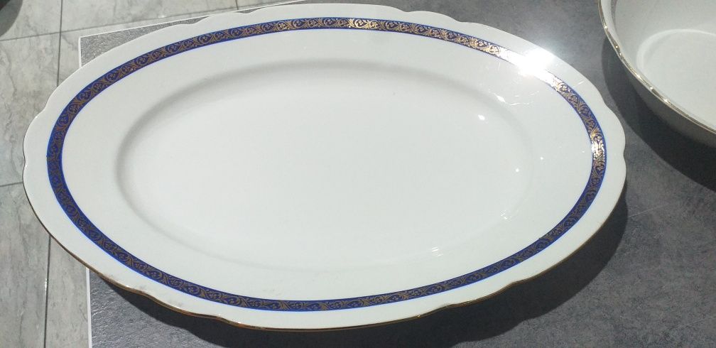 Porcelana Ćmielów kobalt różne elementy