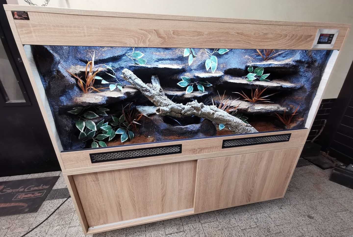 Terrarium dla węża 150/70/70 + szafka na zamówienie