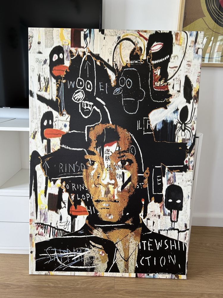 Obraz Canvas 120x80cm, Jean Michel Basquiat plakat XL