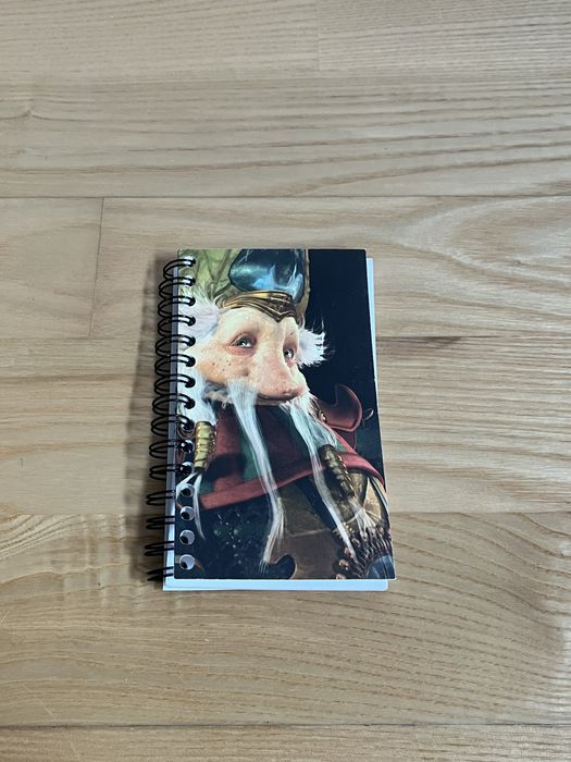 Mały notes w linie z serii Artur i Minimki