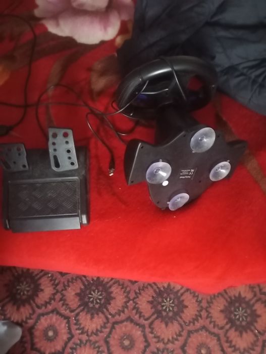 Руль с педалями для ПК и PS