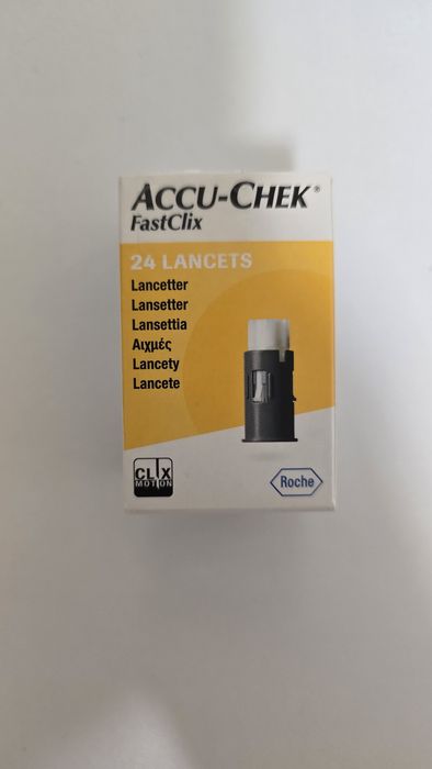 lancety 24 accu check fast clix