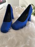 Sapatos azuis mulher - Novos (Nº 39)