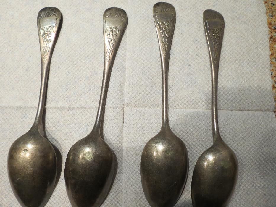 Talher da marca ercui, bahado a prata