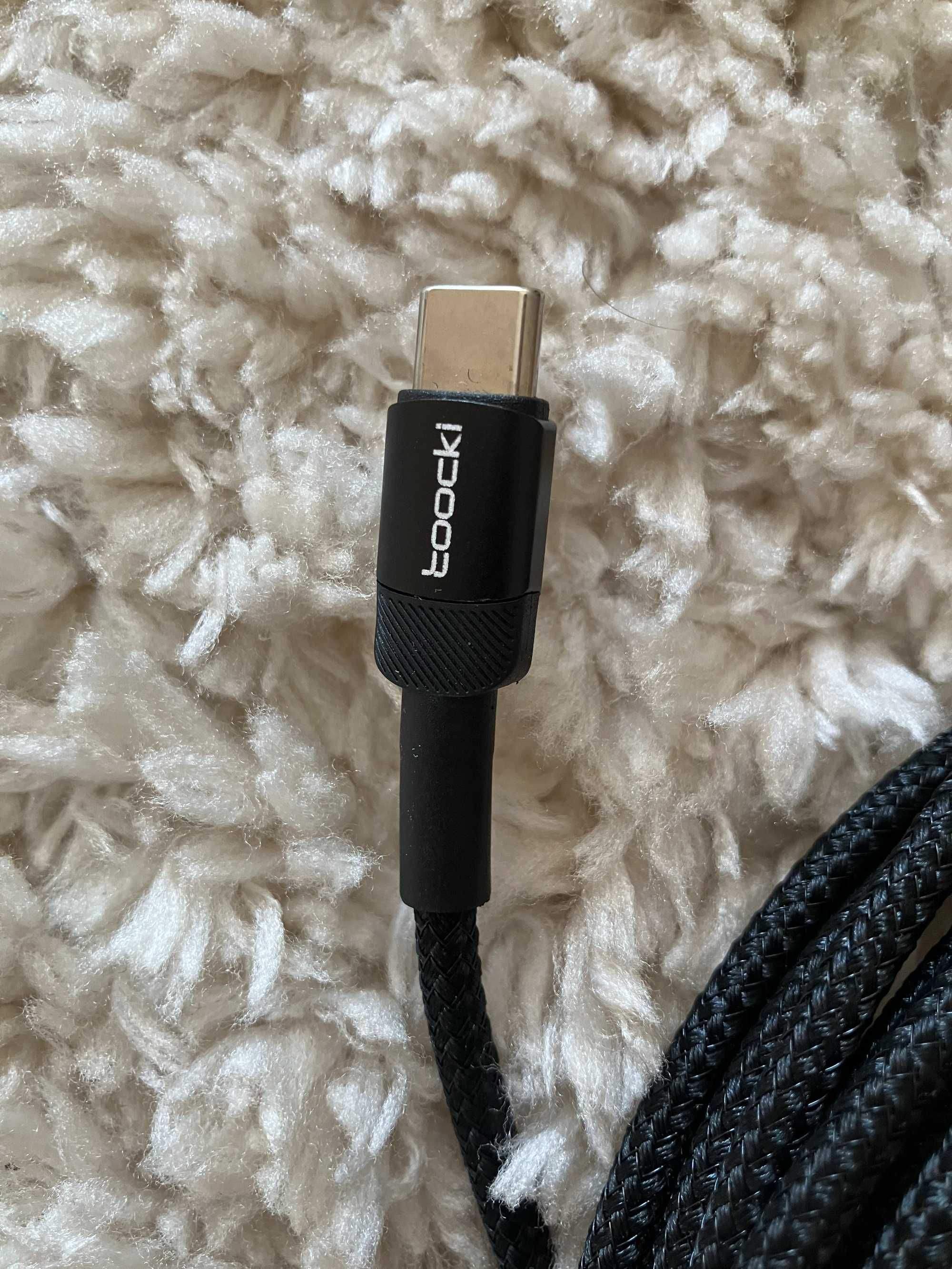 Kabel USB C 100W 3 metry wzmacniany z oplotem ładowarka pancerny nowy!