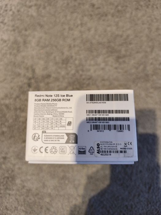 Xiaomi redmi note 12s