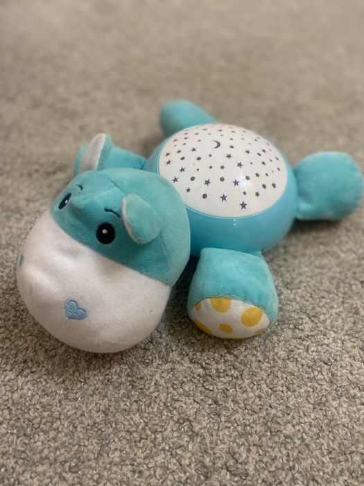 Музыкальная  мягкая Funmuch БЕГЕМОТ с проектором