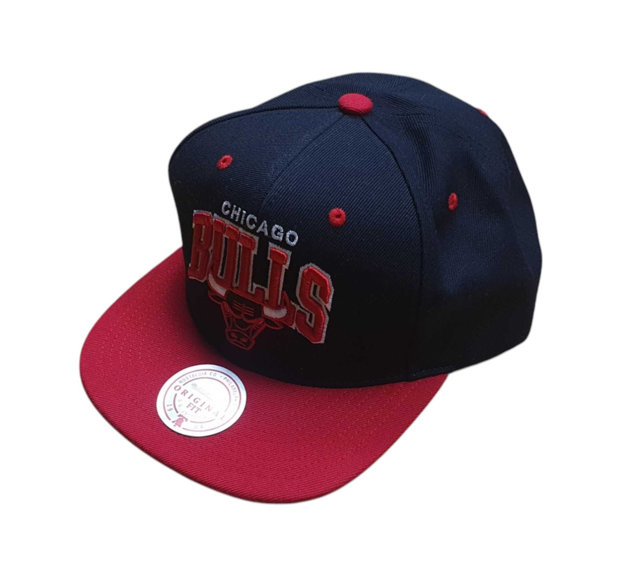 Czapka z Daszkiem Mitchell & Ness NBA Chicago Bulls Snapback