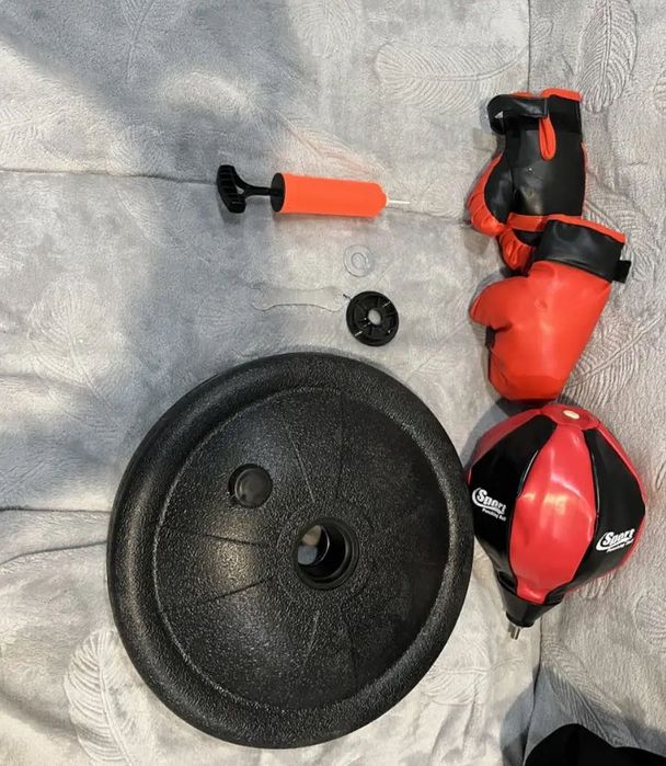 Детский боксерский набор до 127см груша и перчатки для бокса