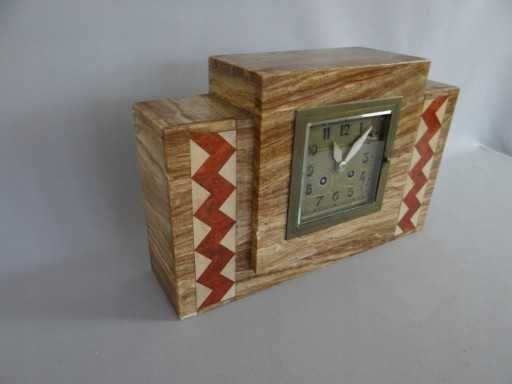 Zegar Art Deco elegancki francuski - Film Gong