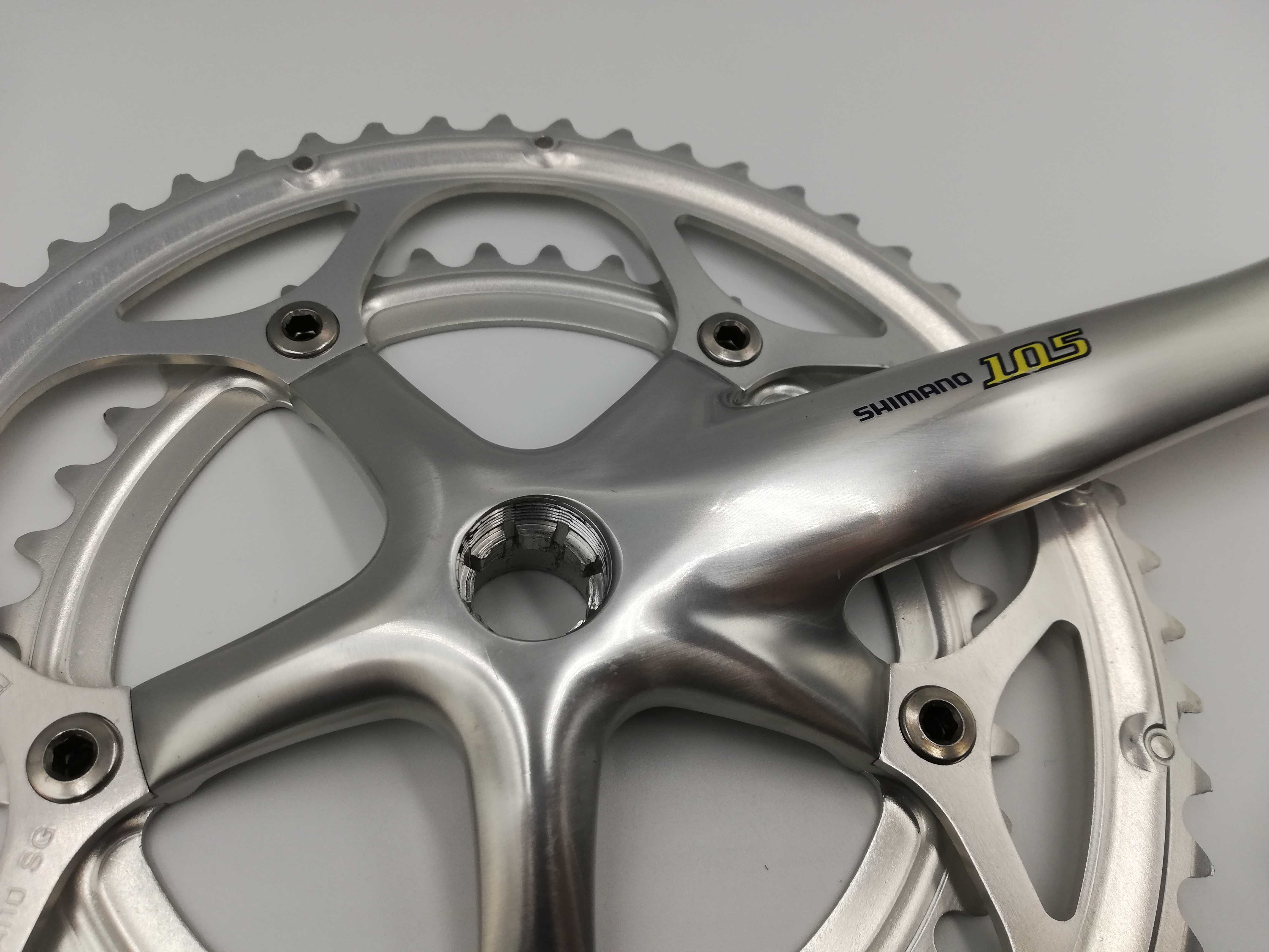 Nowa korba Shimano 105 FC-5500 / 53-39T