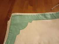 Lençol antigo 1,70 m x 2,20m