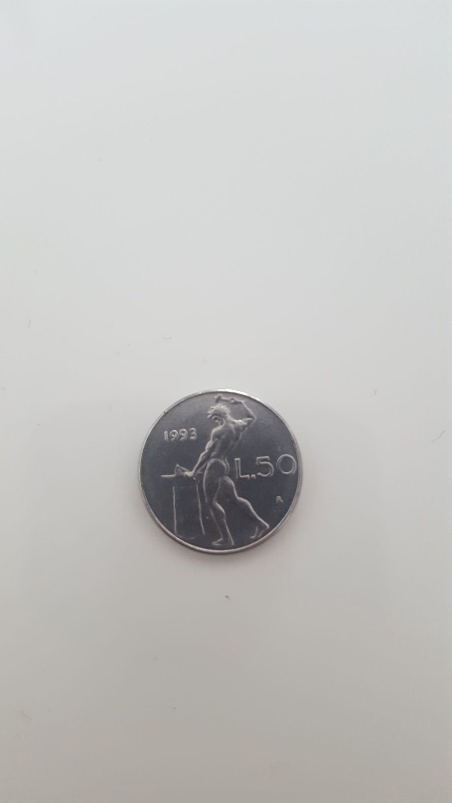 Moneta 50 lirów Włochy 1981, 1993r.