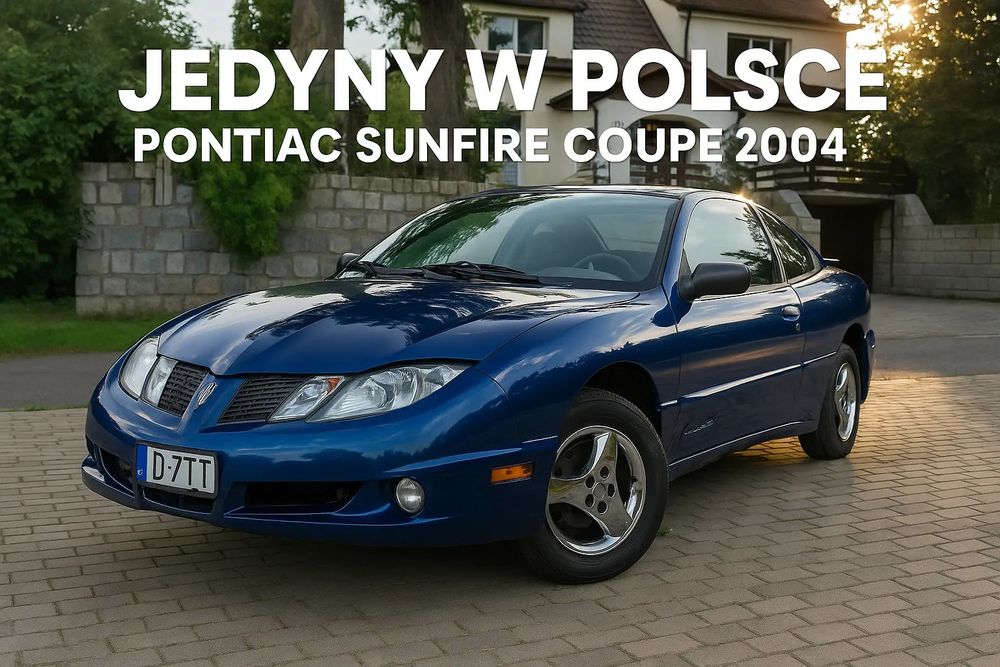 Pontiac Sunfire JEDYNY W POLSCE Pontiac Sunfire Coupe 2004 32tys MIL! a