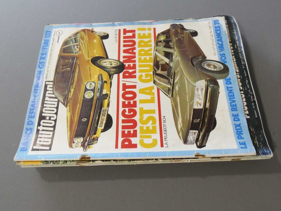 Revistas L'Auto-Journal, 1972-76
