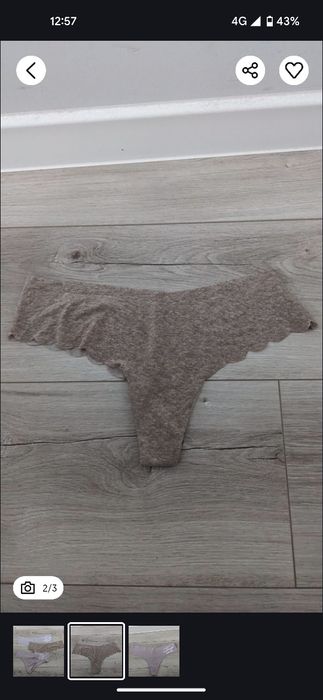 Majtki stringi Victoria secret używane