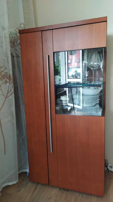 Sprzedam komplet DREWNIANYCH MEBLI do salonu