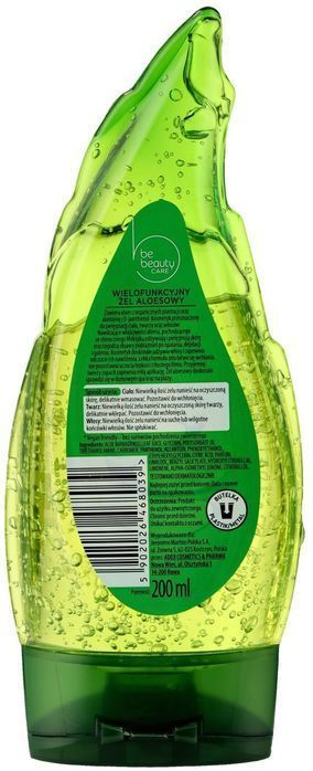 2X Kojący Żel Aloesowy Do Ciała 99% Aloesu 200Ml Vegan Be Beauty