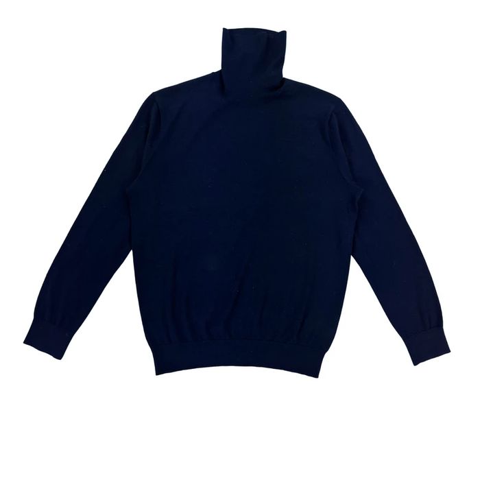 Sweter z okrągłym dekoltem z golfem golf Ralph Lauren
