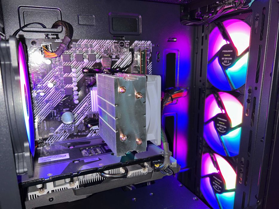 Бесплатная доставка! Игровой ПК Ryzen 5 5500/16GB/RTX 2060 Super 8GB