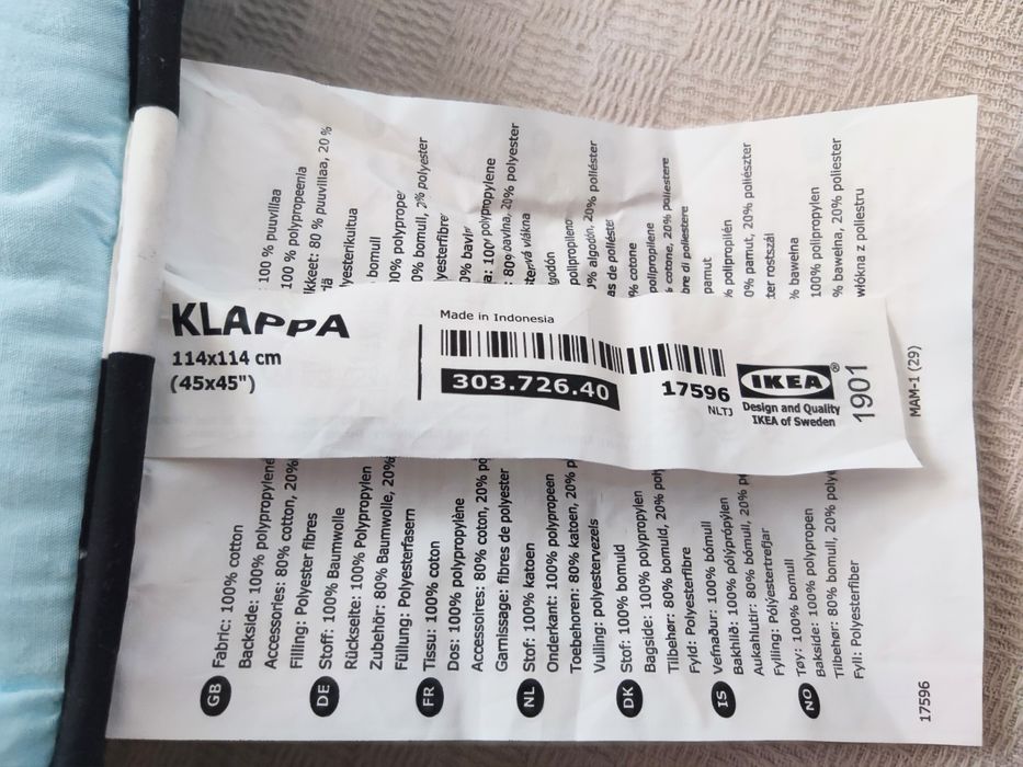 Mata do zabawy dla dziecka IKEA