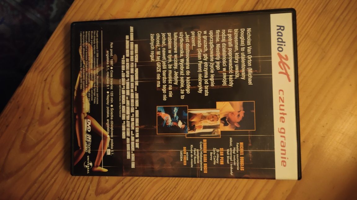 Film dvd "Gra" 1997