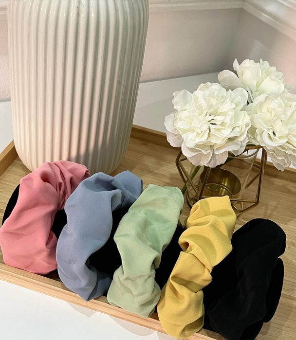 Scrunchies novos (últimas unidades)