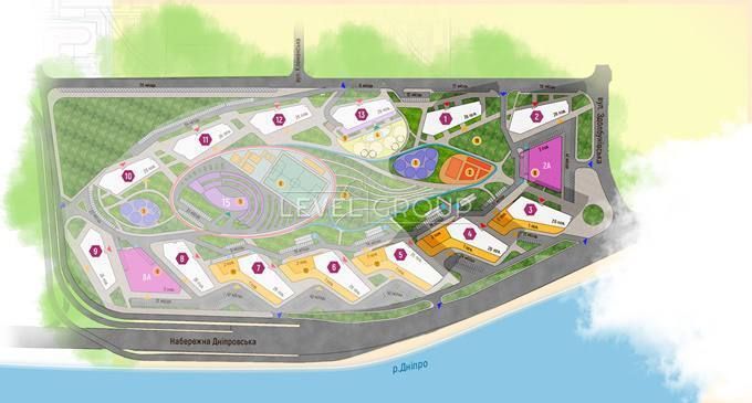 Продаж 1-кім квартири 48м2 з видом на Дніпро | ЖК Great |