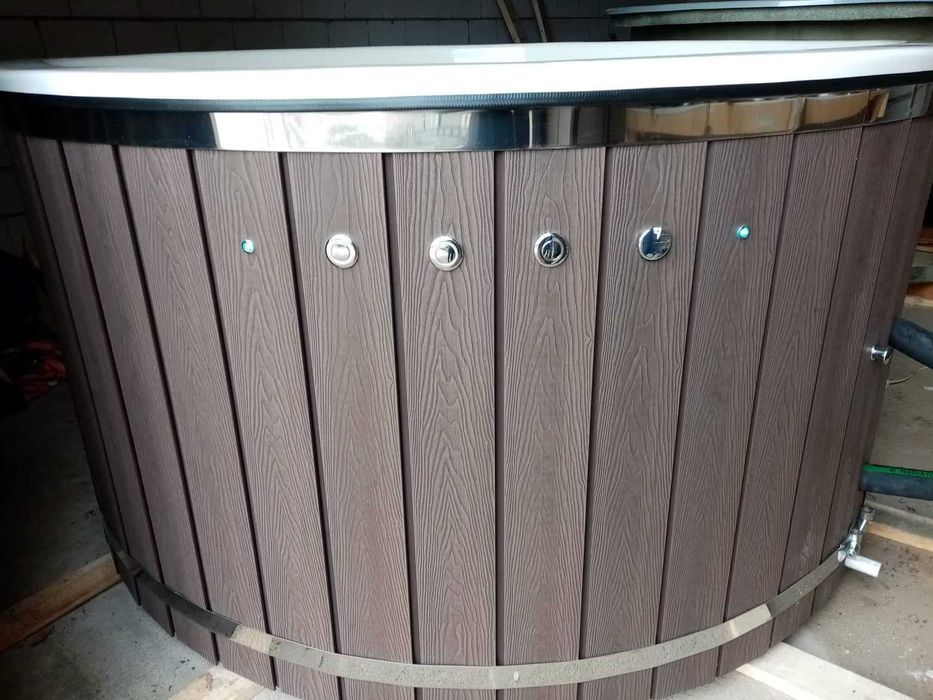 Balia ogrodowa Premium | gorąca beczka ruska bania sauna spa hot tube