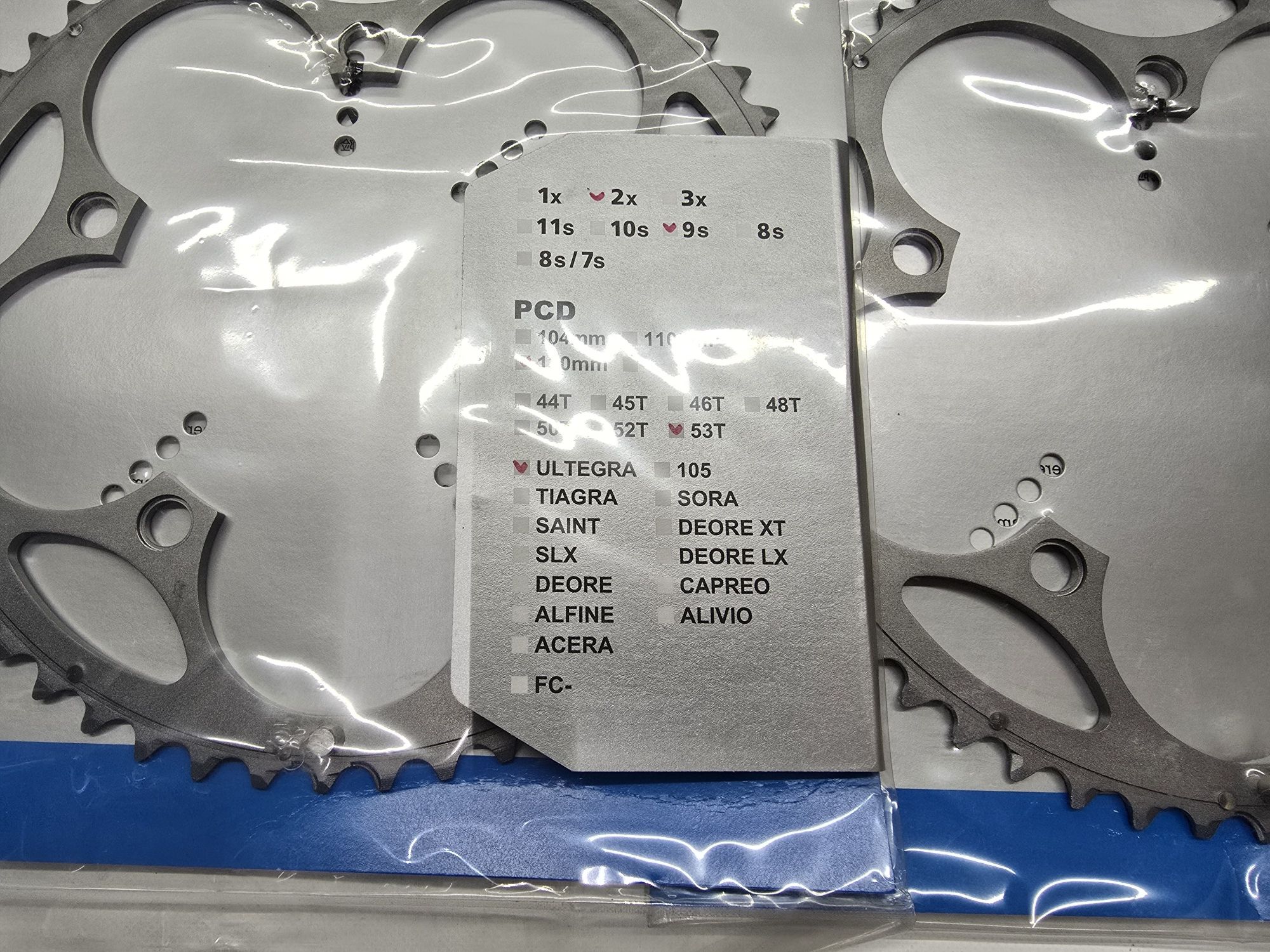 Nowy blat korby Shimano Ultegra 6500 53t