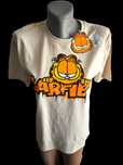 Nowa koszulka Garfield t-shirt lato beż beżowe