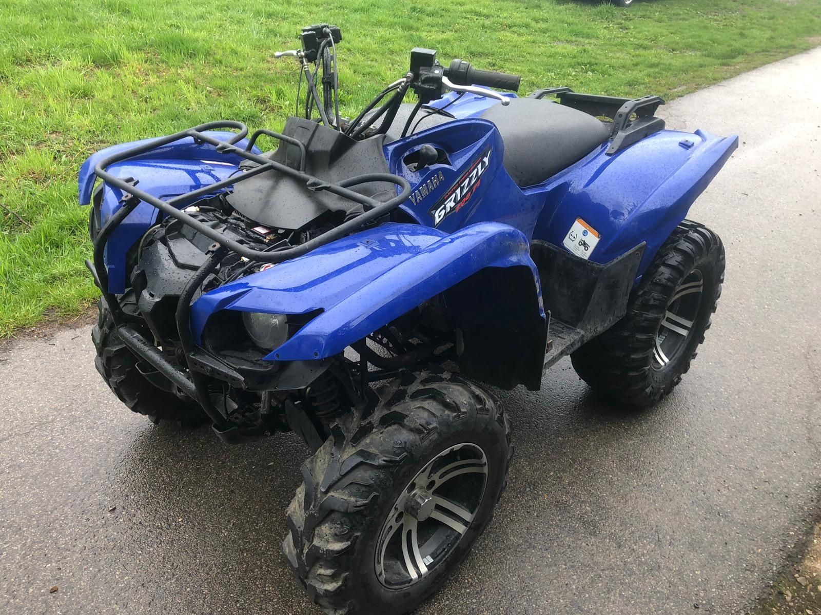 Plastiki owiewki osłony maska grill yamaha grizzly 550/700