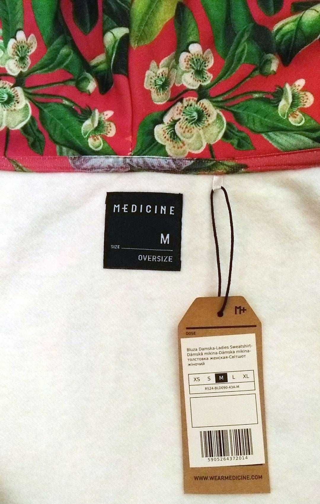 Bluza NOWA Medicine, rozpinana z kapturem, damska, bawełna
