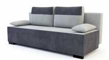 Sofa SALSA 3-osobowa, rozkładana | szara |