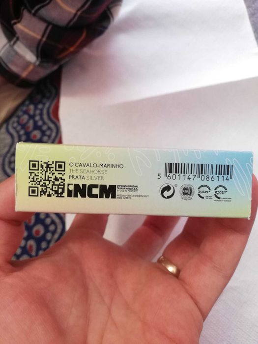Moeda Prata Proof 2021 de 5,00€ – Cavalo-Marinho