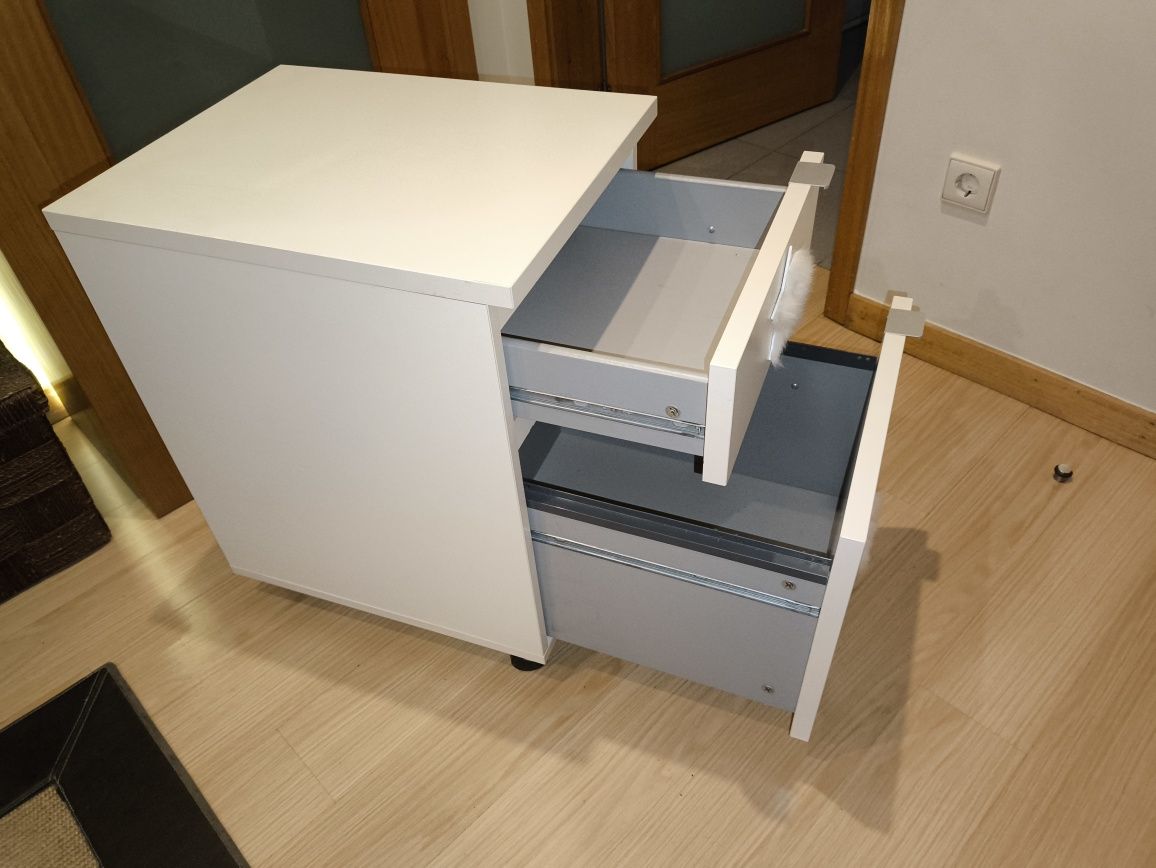 Móvel Branco c/Gavetas  40x51x63 - Muito Versátil