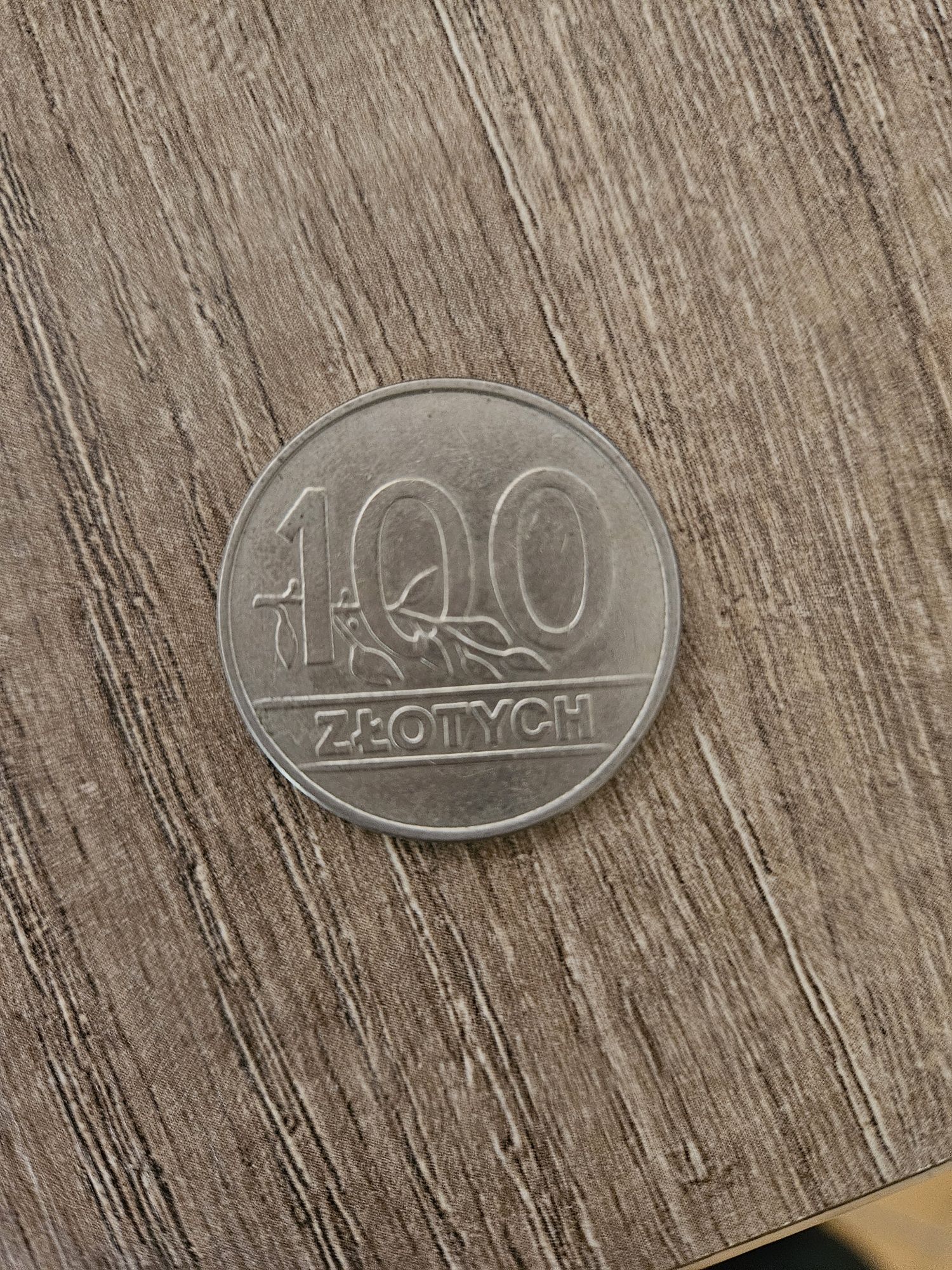 Moneta 100 złotych 1990r unikat kolekcjonerska