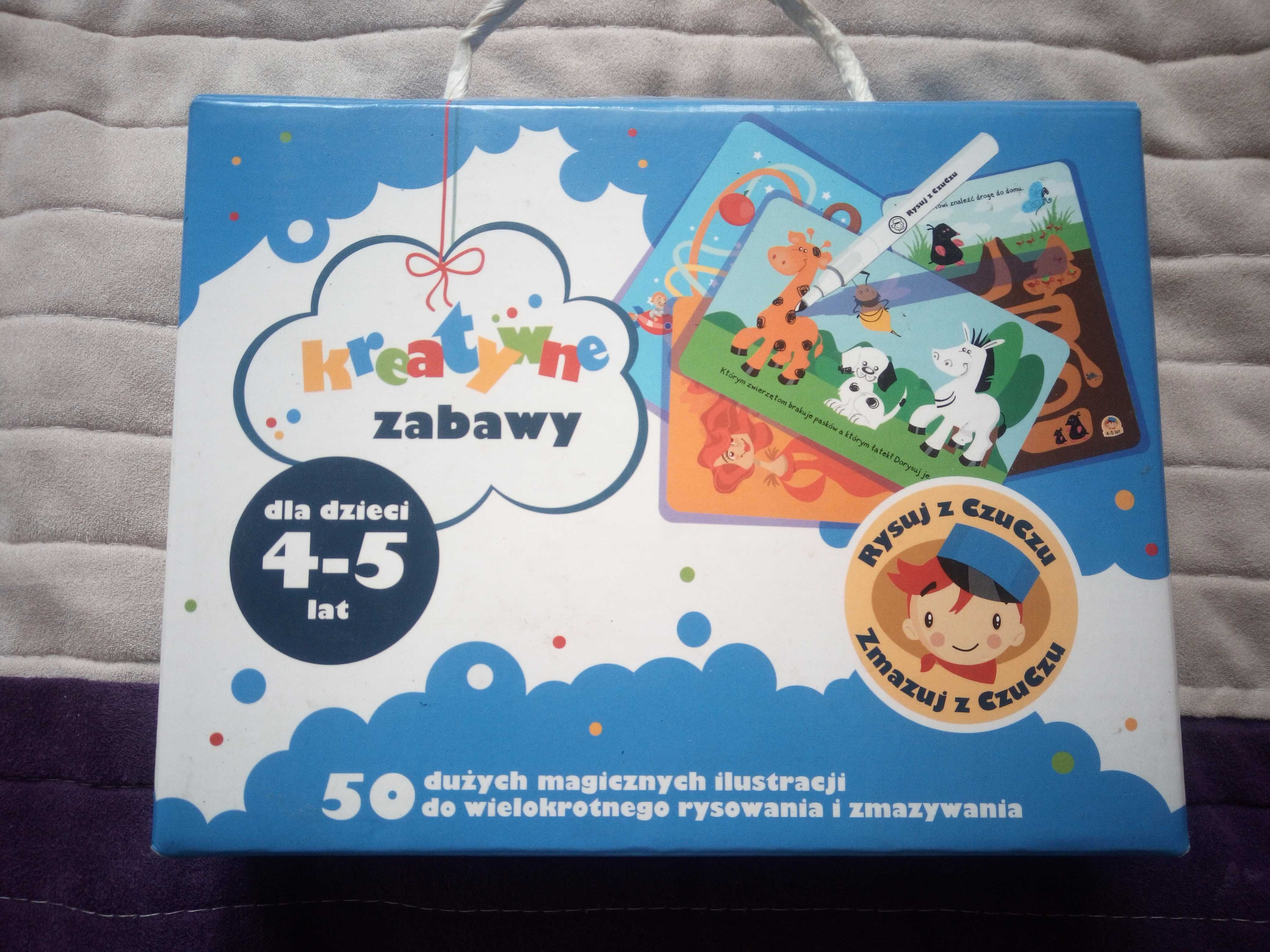 Kreatywne edukacyjne zabawy dla dzieci 4-5 lat czu czu i mini plus