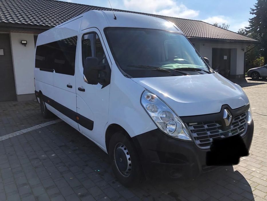 Renault Master RENAULT MASTER L3H2 pierwszy właściciel 170KM klima, dvd, 9 os Lublin