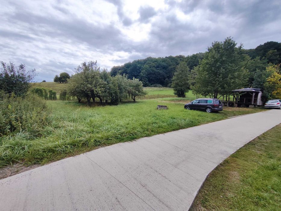 Działka Rdziostów blisko Nowego Sącza (Rzeka, Las, Sad)