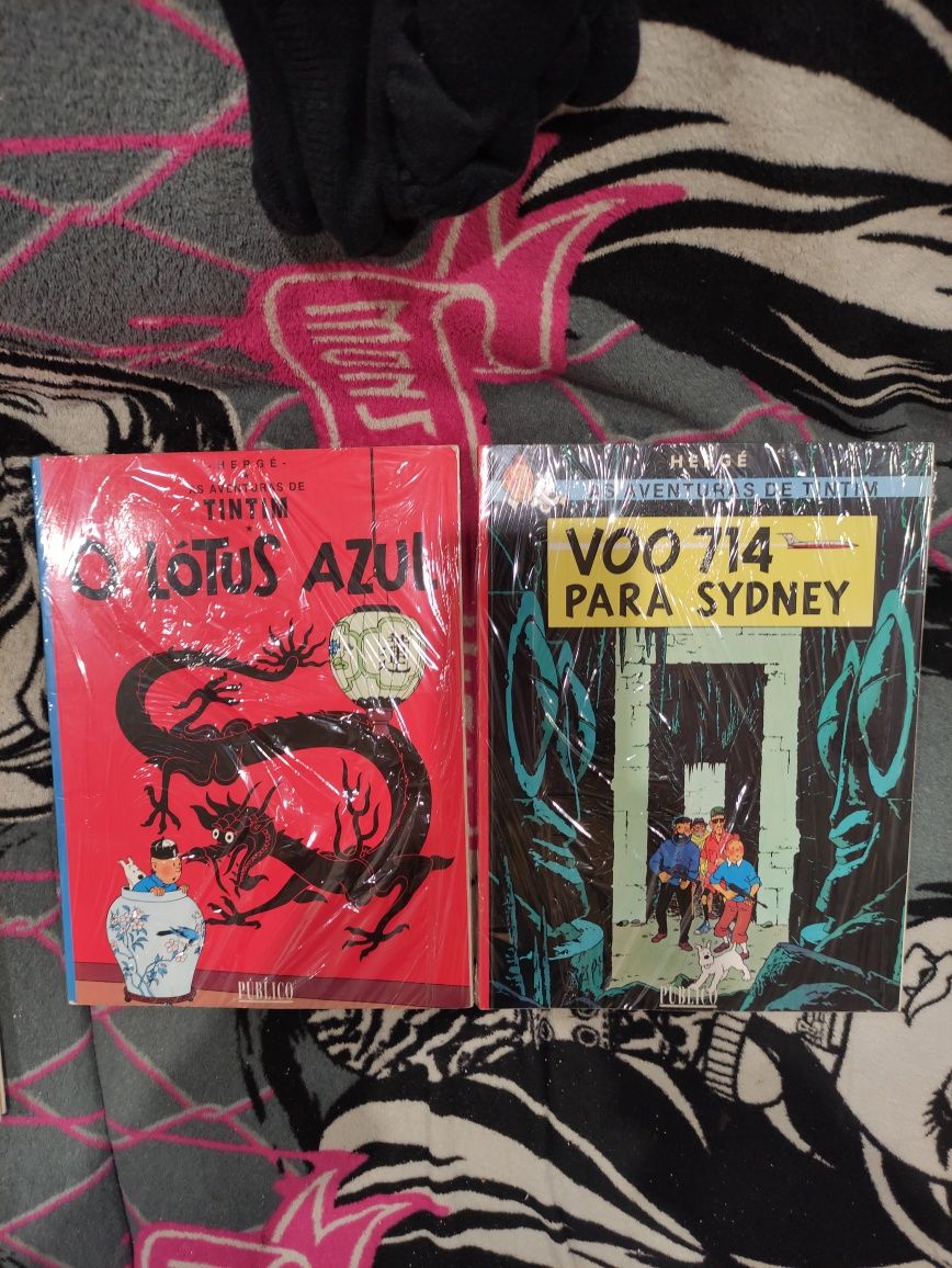 Livros Banda Desenhada TINTIN