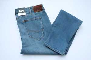 LEE MALONE W38 L34 męskie spodnie jeansy skinny slim fit nowe