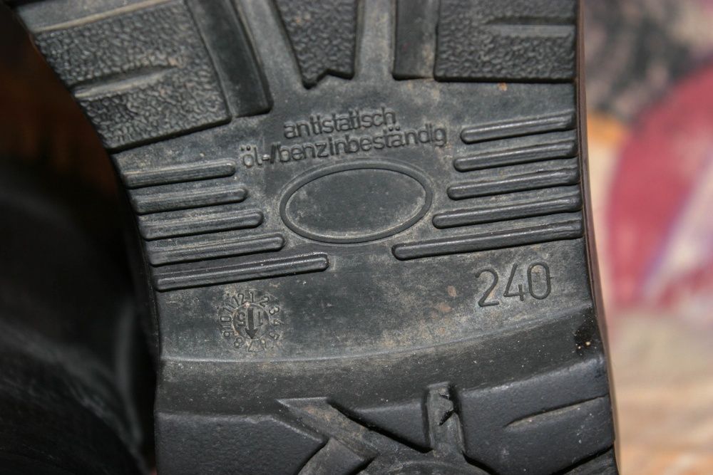 Берцы мужские из кожи,стелька 24.5 см