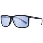 męskie okulary przeciwsłoneczne Guess GF0191 czarne matowe z etui
