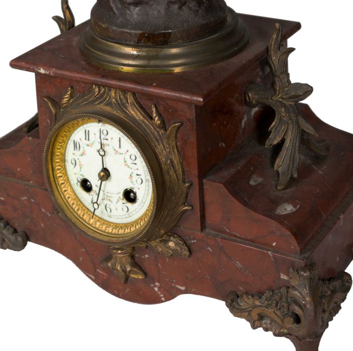 Relógio Escultura Napoleão III com a Deusa Diana, Século XIX