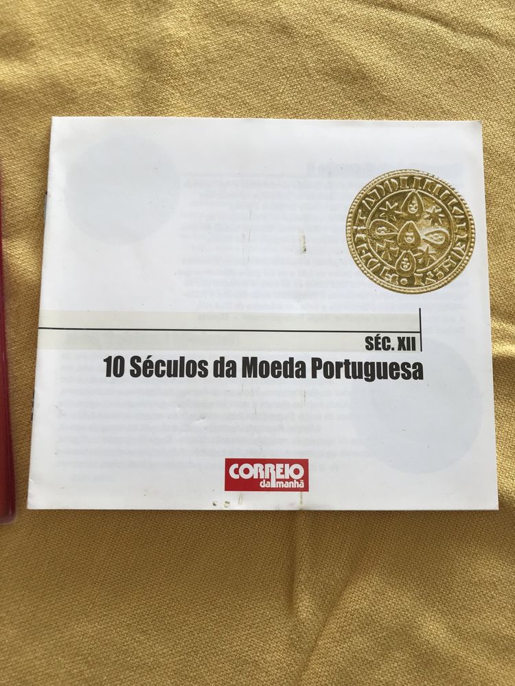 Coleção de moedas 10 seculos de moeda Portuguesa