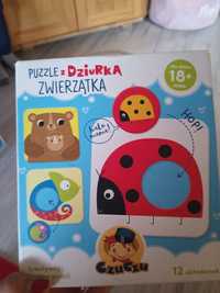 Puzzle z dziurką zwierzątka Czu Czu