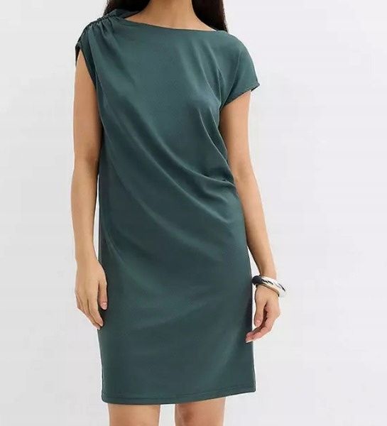 B.P.C sukienka asymetryczna z marszczeniem 44/46.