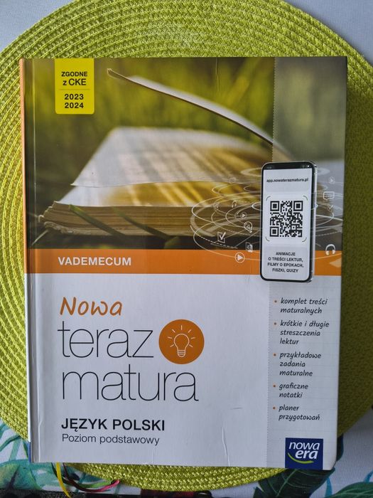 Teraz Matura Język Polski poziom podstawowy Vademecum